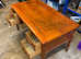 OLD STYLE SOLID QUALITY OFFICE TABLE/DESK