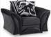 **Brand New Elegant Corner Couch - 3 & 2 Seater with Footstool