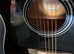 ACOUSTIC BLACK LEFT HANDED GUITAR