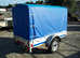 No 1G Anssems G.P Trailer with Frame & Cover 6'6"Long x3'4"Wide x 12"Deep  4'High with Frame