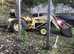 Massey Ferguson 702 Industrial tractor, front scoop/bucket & backhoe digger